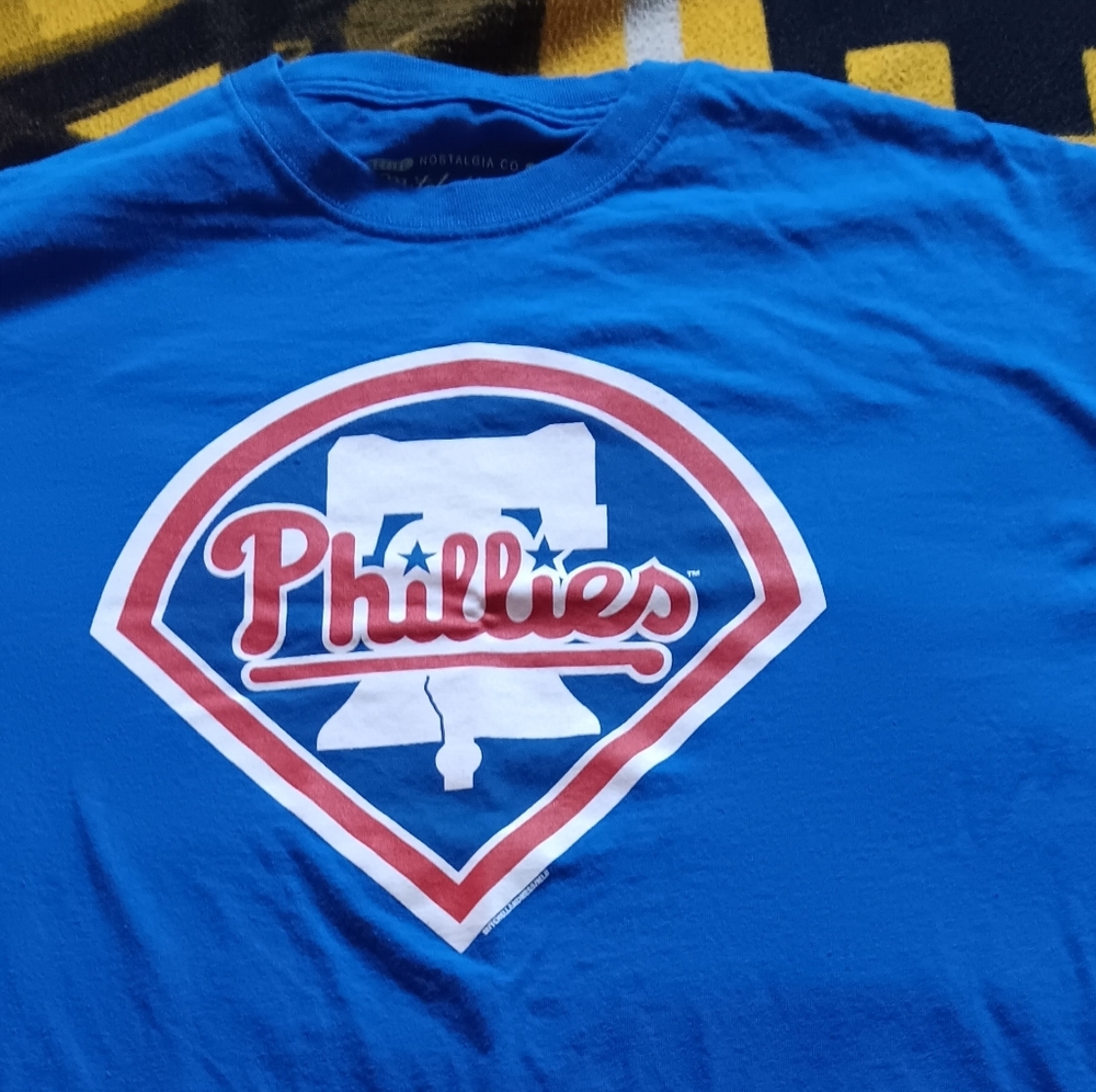 Mitchell & Ness Blue Cooperstown Collection Tee